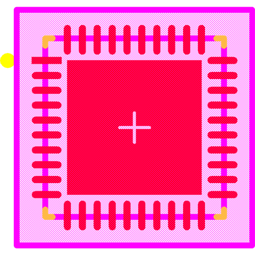 LTC3882EUJ#TRPBF Footprint - Analog Devices
