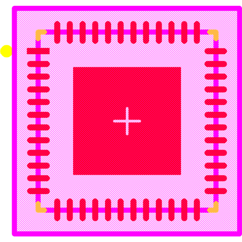 ADF7021-NBCPZ-RL7 Footprint - Analog Devices