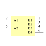 MMQA6V2T3 Symbol - onsemi
