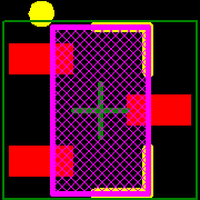 MCP1702T-2502E/CB Footprint - Microchip