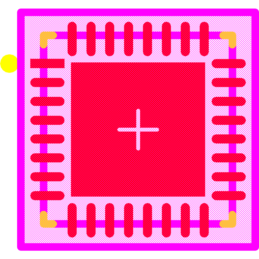 CC1120RHBR Footprint - Texas Instruments
