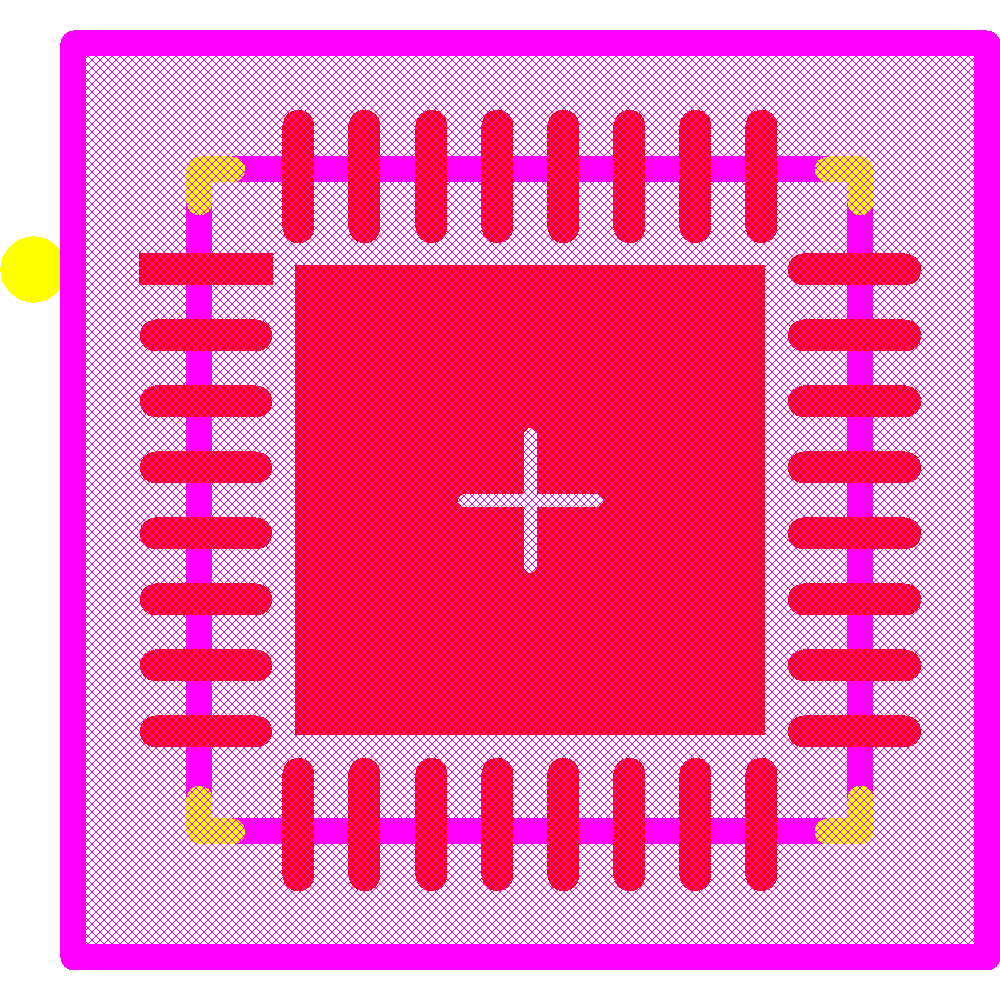 CC1120RHBR Footprint - Texas Instruments