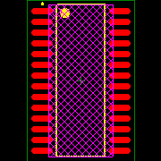 ADG507AKRZ Footprint - Analog Devices