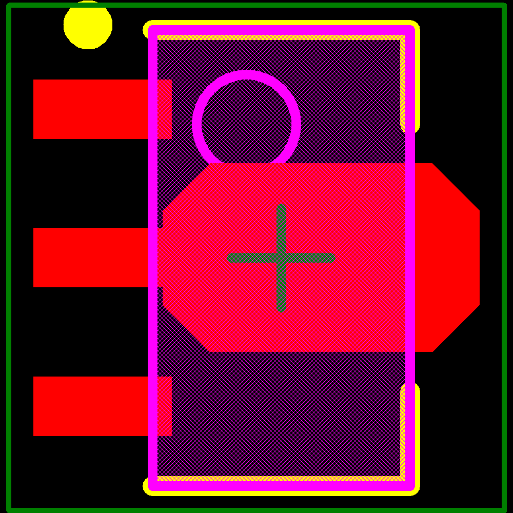 MCP1754ST-5002E/MB Footprint - Microchip