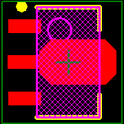 MCP1754ST-5002E/MB Footprint - Microchip