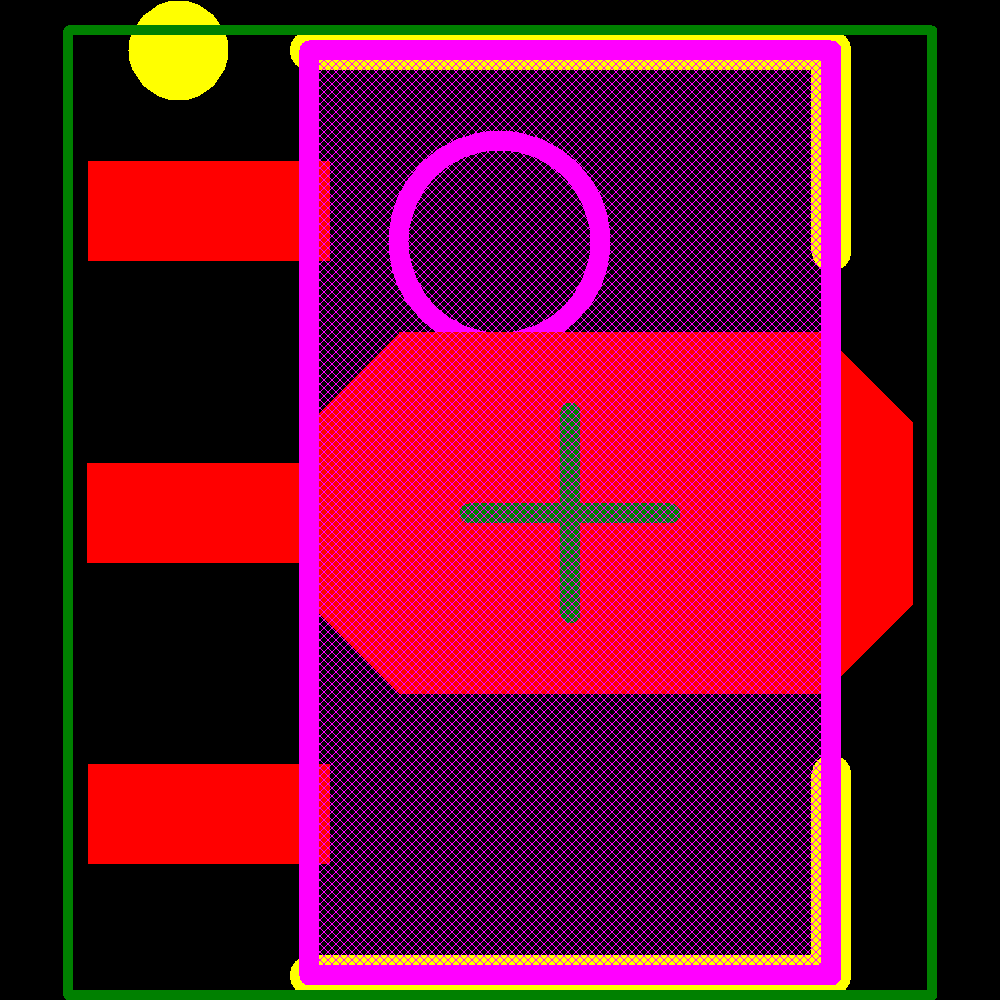 MCP1754ST-5002E/MB Footprint - Microchip
