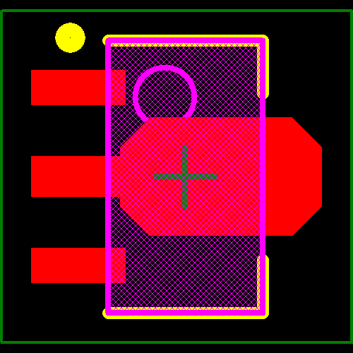 MCP1754ST-5002E/MB Footprint - Microchip