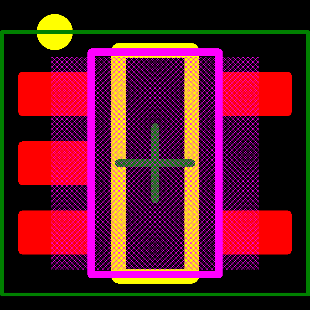 SN74AUP1G02DBVT Footprint - Texas Instruments