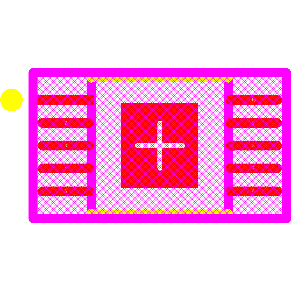 LT3042IMSE#PBF Footprint - Analog Devices