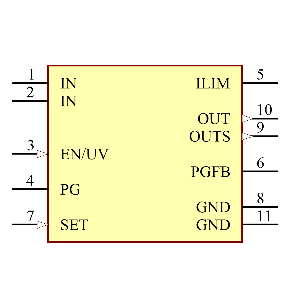 LT3042IMSE#PBF Symbol - Analog Devices