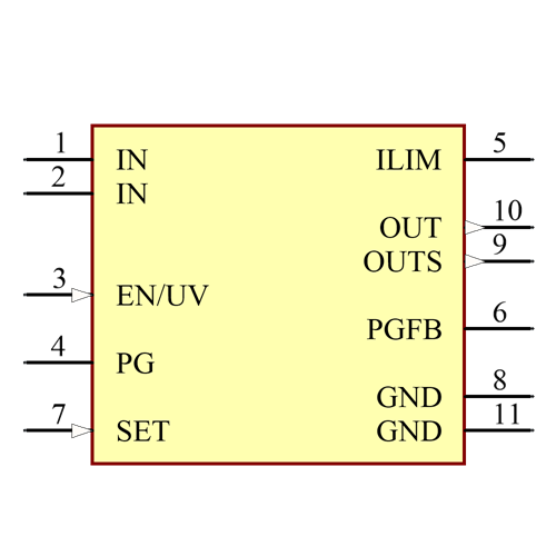 LT3042IMSE#PBF Symbol - Analog Devices