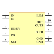 LT3042IMSE#PBF Symbol - Analog Devices