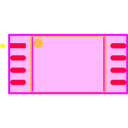 ISO1042DWV Footprint - Texas Instruments