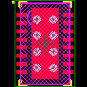 LTC3417AEDHC-1#TRPBF Footprint - Analog Devices