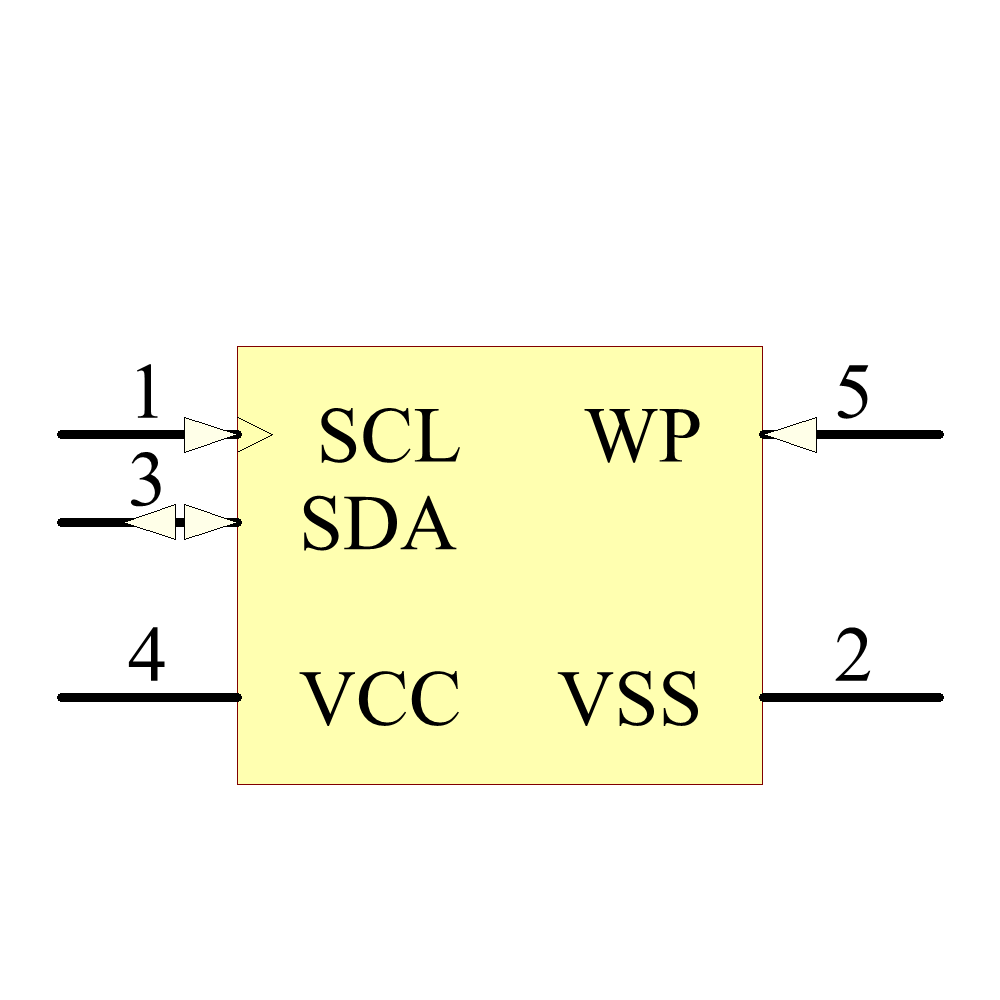 24LC01BT-E/OT Symbol - Microchip