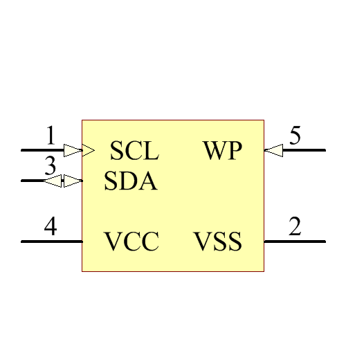 24LC01BT-E/OT Symbol - Microchip