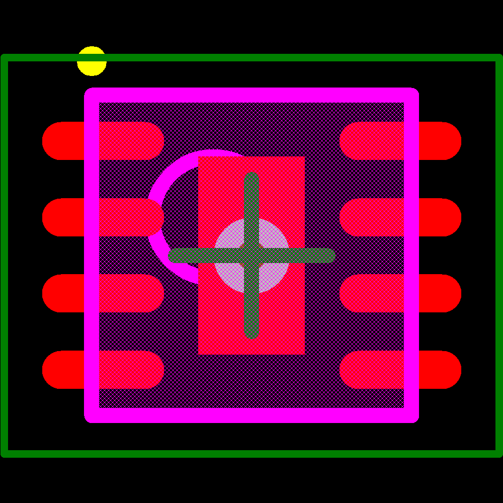 MAX8808ZETA+T Footprint - Analog Devices