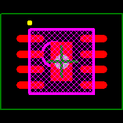 MAX8808ZETA+T Footprint - Analog Devices