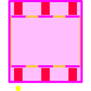 G3VM-101HR2(TR05) Footprint - Omron