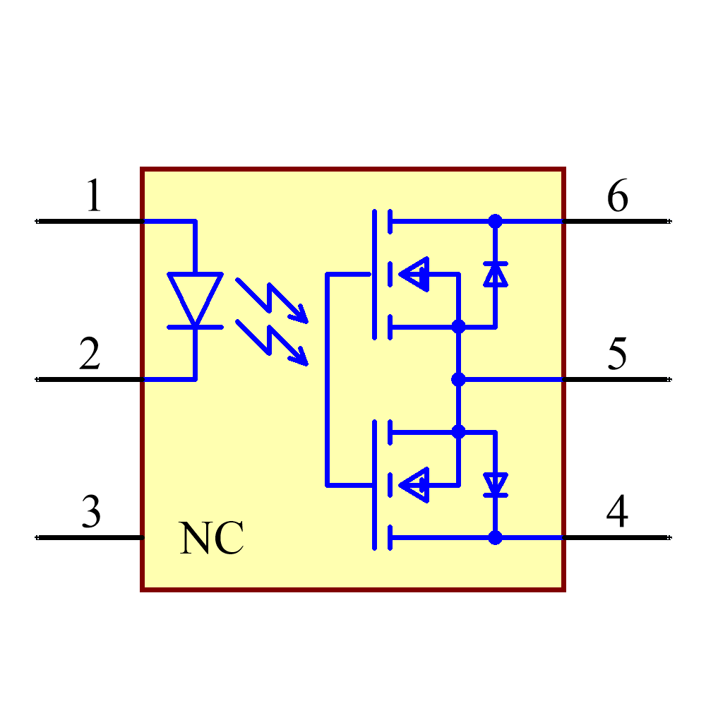 G3VM-101HR2(TR05) Symbol - Omron