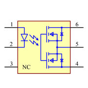 G3VM-101HR2(TR05) Symbol - Omron