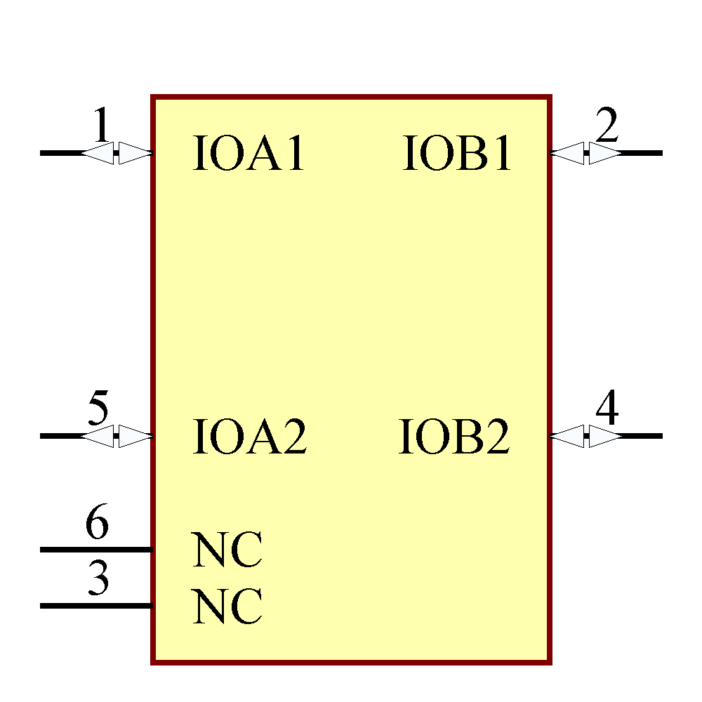TPD2E1B06DRLR Symbol - Texas Instruments