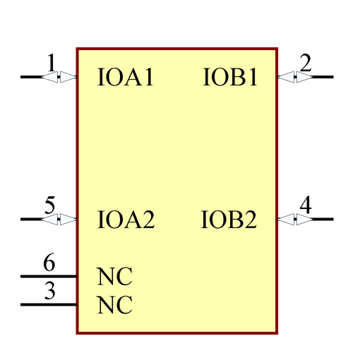 TPD2E1B06DRLR Symbol - Texas Instruments