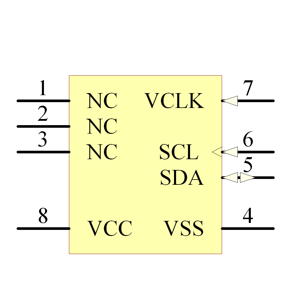 24LC21A-I/SN Symbol - Microchip