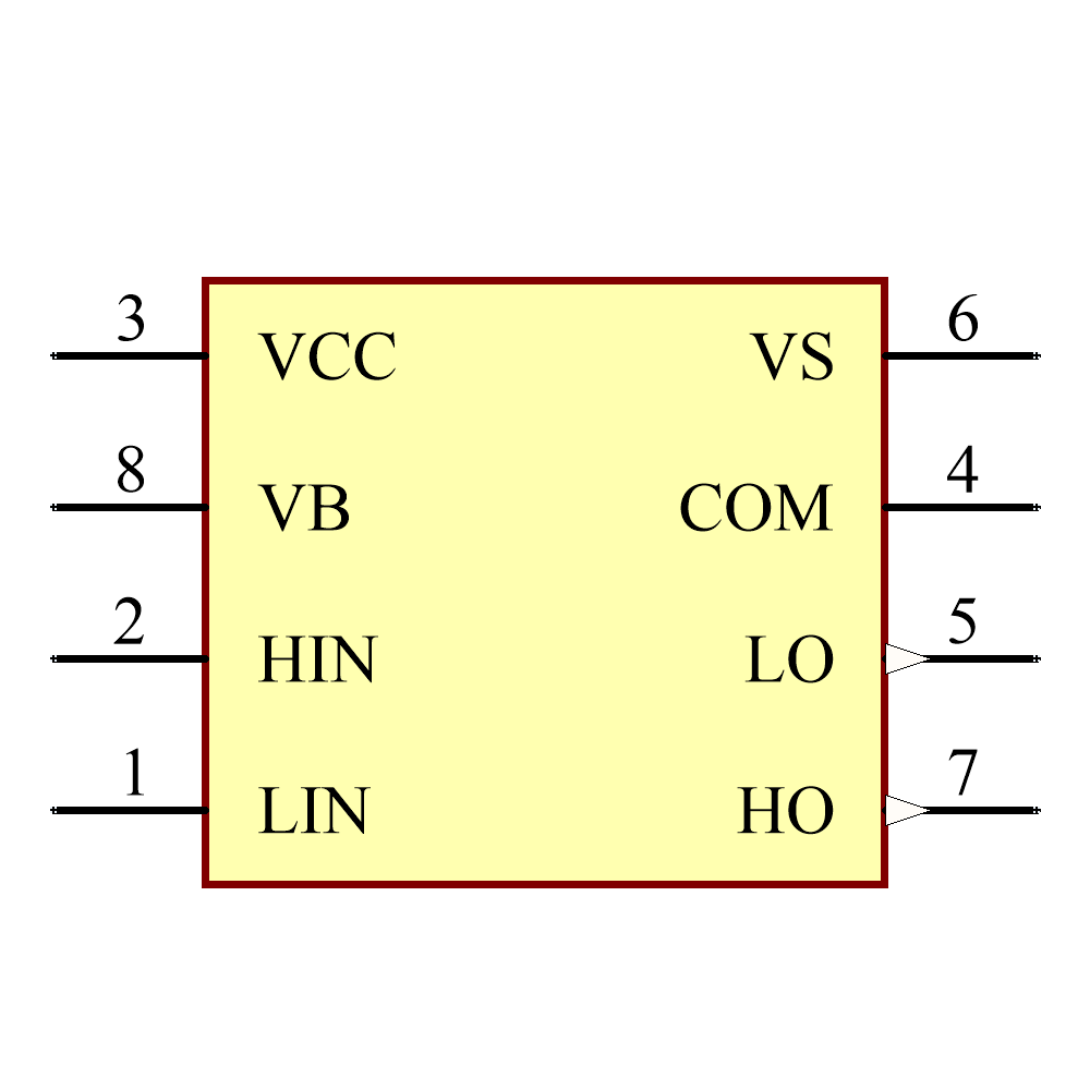 IR2304SPBF Symbol - Infineon