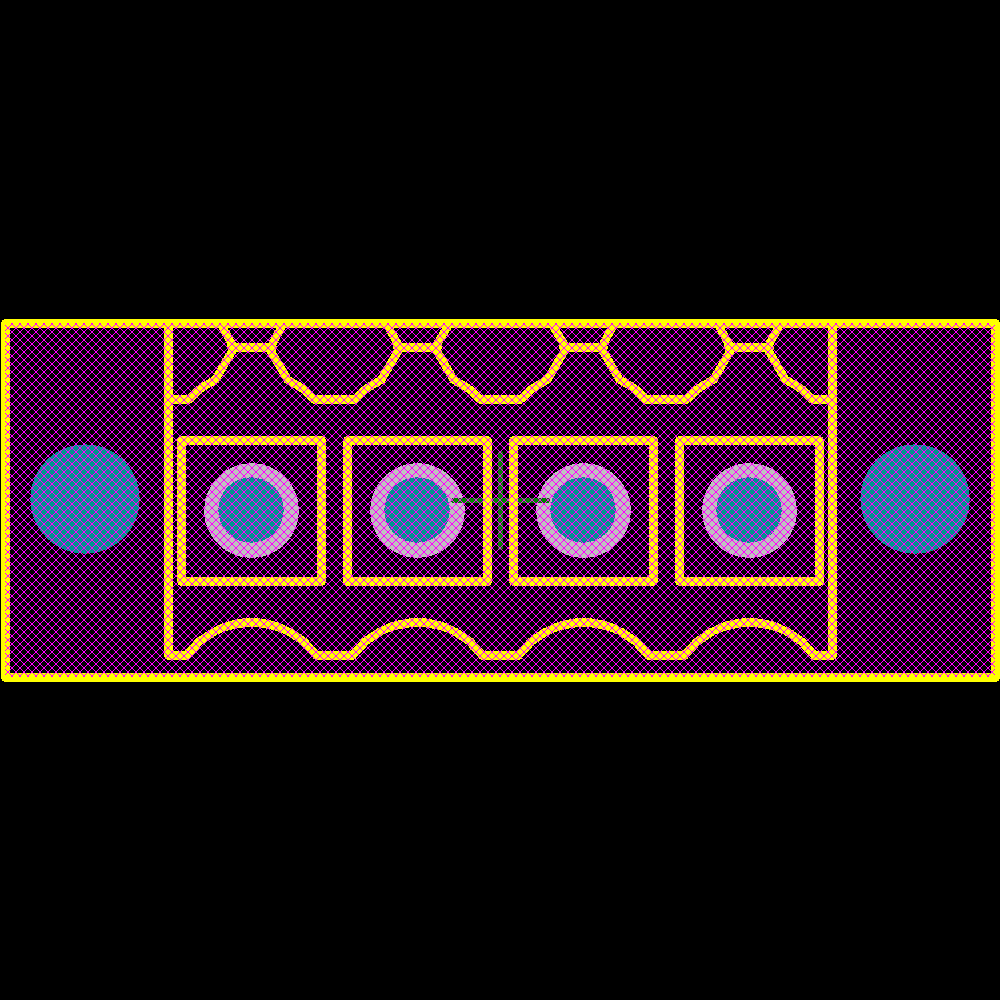 1607520000 Footprint - Weidmuller