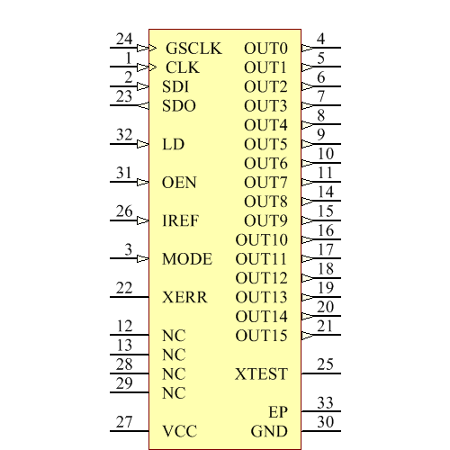 AS1112B-BQFT Symbol - ams