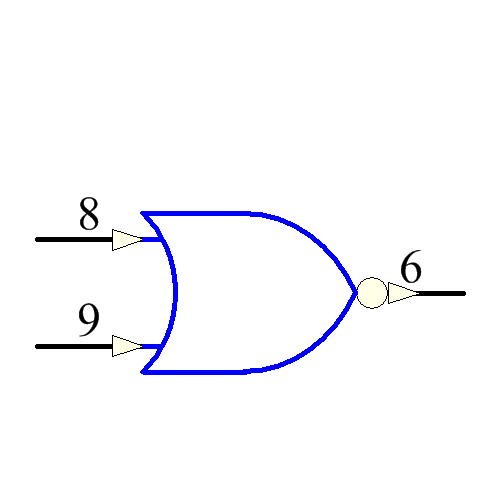 SNJ54AHC02FK Symbol - Texas Instruments