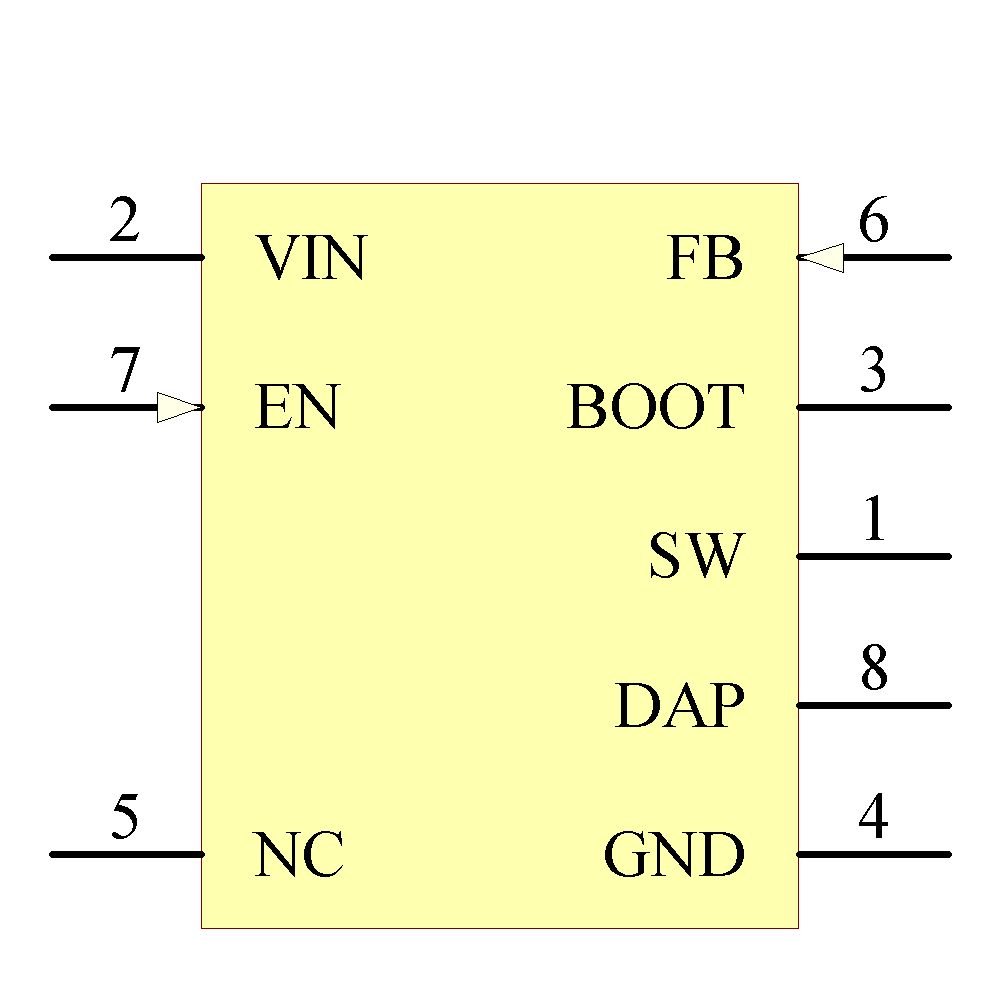 LM22678TJE-5.0/NOPB Symbol - Texas Instruments
