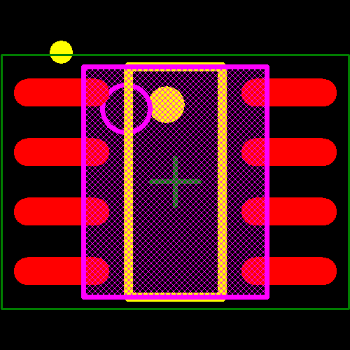 24LC512-I/SN Footprint - Microchip