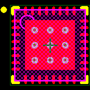 ADXL312ACPZ Footprint - Analog Devices