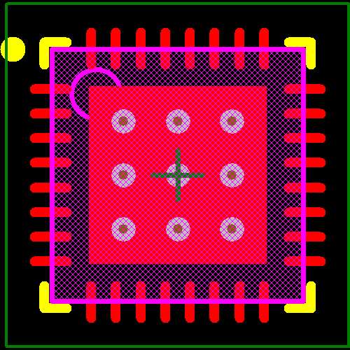 ADXL312ACPZ Footprint - Analog Devices