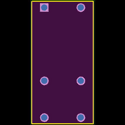 DE1A1B5D Footprint - Panasonic