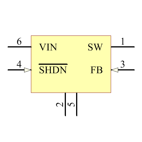 LT3460ESC6-1#TRMPBF Symbol - Analog Devices