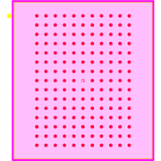 CY7C1470BV33-200BZXI Footprint - Infineon