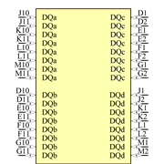 CY7C1470BV33-200BZXI Symbol - Infineon