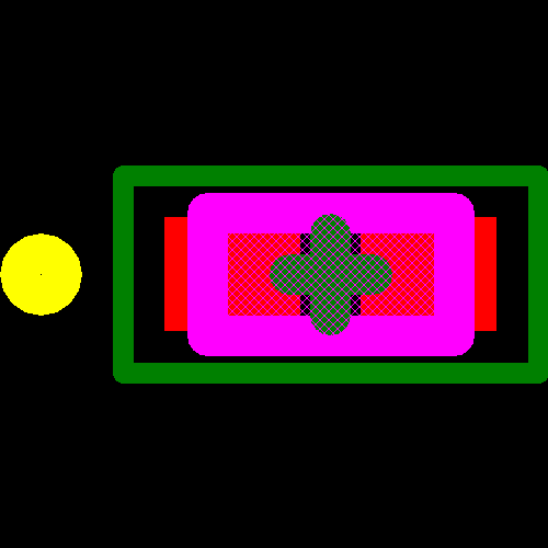 CM1242-33CP Footprint - onsemi