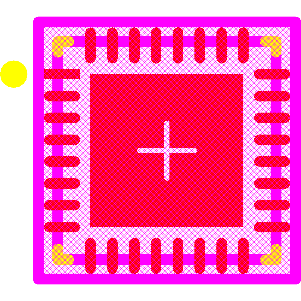 IS1871SF-102-TRAY Footprint - Microchip