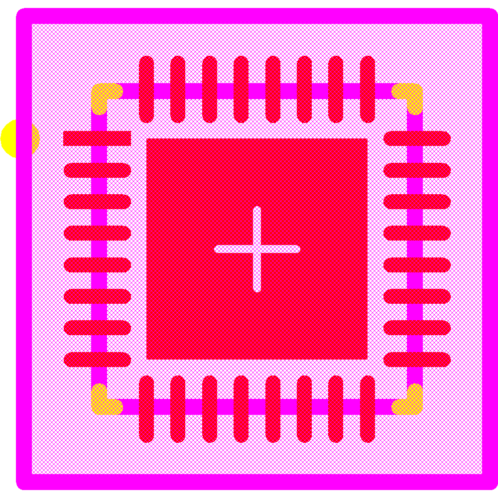 IS1871SF-102-TRAY Footprint - Microchip
