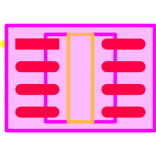 ACS714LLCTR-05B-T Footprint - Allegro MicroSystems