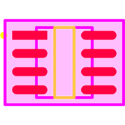 ACS714LLCTR-05B-T Footprint - Allegro MicroSystems