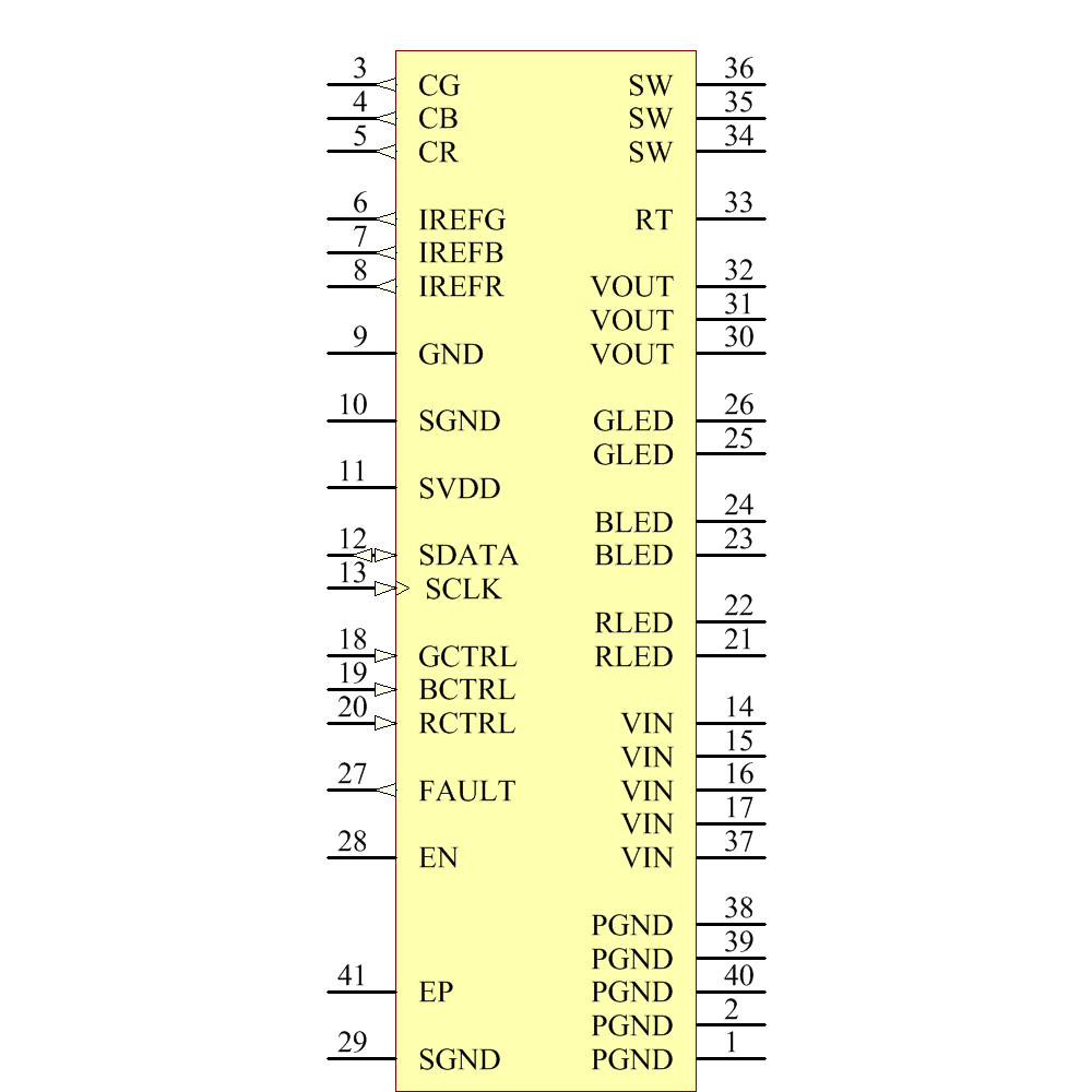 LM3435SQX/NOPB Symbol - Texas Instruments