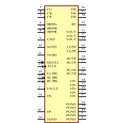 LM3435SQX/NOPB Symbol - Texas Instruments