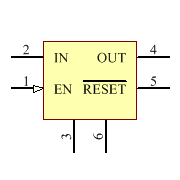 TPS72625DCQ Symbol - Texas Instruments