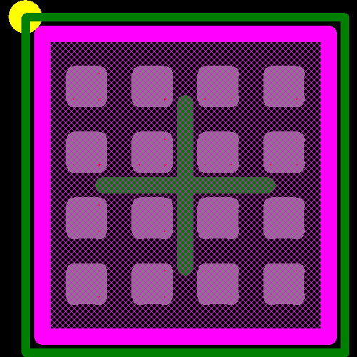 LM3532TMX-40A/NOPB Footprint - Texas Instruments