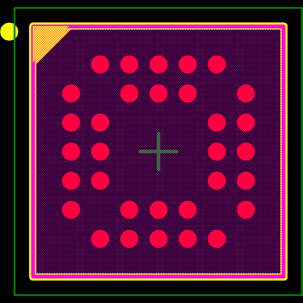 ADXRS622WBBGZA-RL Footprint - Analog Devices